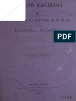 Horacio Kalibang o Los Automatas - Eduardo L. Holmberg