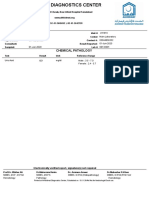 Chemical Pathology: AKL-125263-20 Mr. M Naeem 38 Years/Male 03044856332 01-Jun-2020 00132991