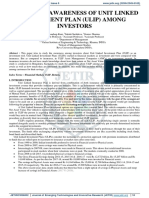 A Study On Awareness of Unit Linked Investment Plan (Ulip) Among Investors