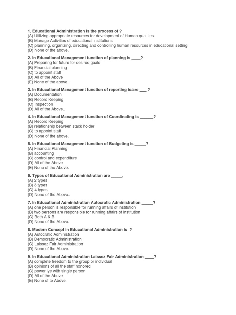 Planning and Management in Education-1 | PDF | Pakistan | Muhammad Zia