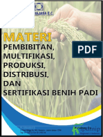 Materi Pembibitan, Multifikasi, Produksi, Distribusi, Dan Sertifikasi Benih