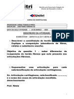 Exercícios Articulações Cartilaginosas 24 03 2020