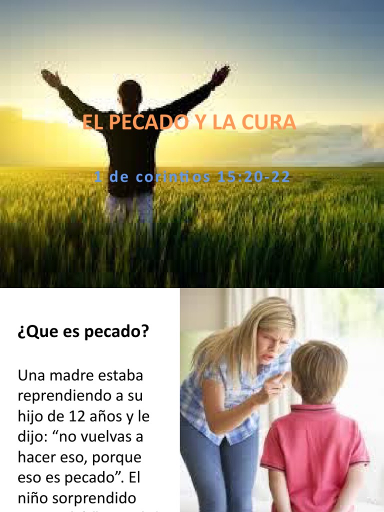 El Pecado y La Cura | PDF | Pecado | Creencia religiosa y doctrina
