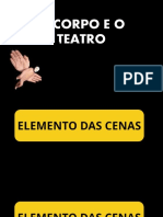 1 O CORPO E O TEATRO