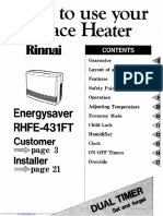 Rinnai Hfe431ft Manual