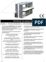 FOK-EIS-120 Fire Dampers CE