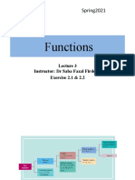 Functions: Mathematics I Spring2021