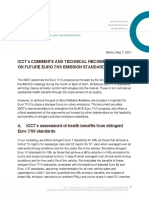 Comments To The European Commission On The Development of Euro 7/VII Pollutant Emission Standards For Cars, Trucks, and Buses