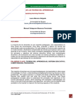 Moreno - Entender - Aplicar Las Teorías Del Aprendizaje