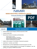 Nimir Industrial Chemicals Limited: Corporate Briefing Session