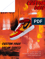 Custom Your Dream Shoes!: 4 Am To 11 PM California, Down Town LA WWW - Dadrip2cool