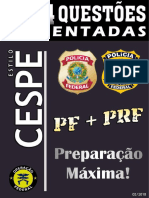 Apostila PF e PRF - 644 Questões Comentadas - Estilo Cespe (2018) - Operação Federal (1)