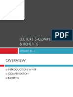 Compensation & Benefits Lecture Summary