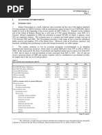 I. Economic Environment (1) I: Brunei Darussalam WT/TPR/S/196/Rev.1