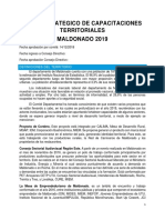 Plan de Capacitación - MALDONADO