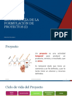 PYT Capítulo 3 Formulación de Proyectos (I)