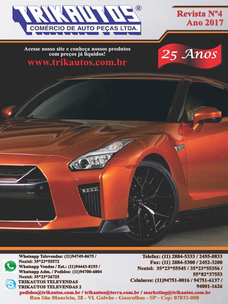 Catalogo Trikautos | PDF | Engenharia Mecânica | Bens manufaturados