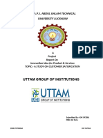 DR A.P.J. Abdul Kalam Technical University Lucknow: Uttam Group of Institutions