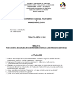 U.C. SISTEMA ECONOMICO,  FINANCIERO y Mundo Productivo (Nuris Palencia - V- 5.584.973)