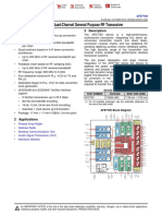 AFE7700 Quad-Channel General Purpose RF Transceiver: 1 Features 3 Description