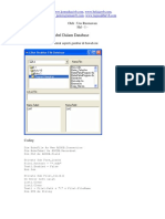 Melihat Struktur Tabel Dalam Database