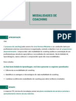 2 Modalidades de Coaching