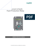 Overcurrent & Earth Fault Protection Relay Modbus Protocol Manual