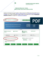 Procedimiento Devolucion Precios-Tasas