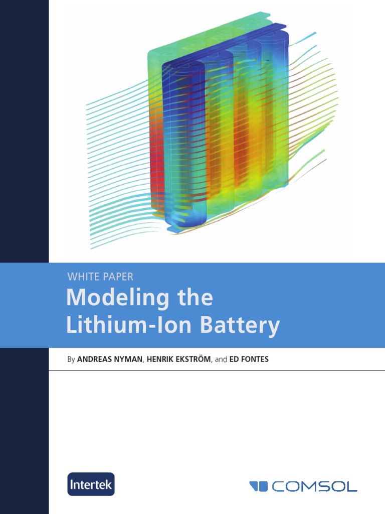 Modeling The Lithium Ion Battery WHITE P | PDF | Rechargeable Battery ...