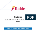 How To Submit Kidde Brand Smoke Detector Recall Claim