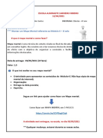 Comunicado - Atividade Avaliativa - Mapa Mental - 6º Ano