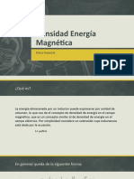 Densidad de Energia Magnetica