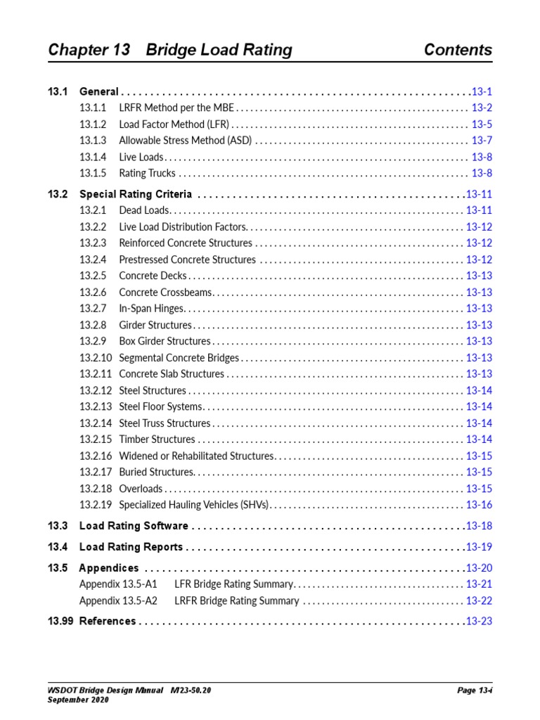 Bridge Load Rating Guidelines | PDF | Bridge | Structural Load