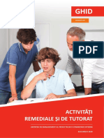 Activitati remediale si de tutorat Ghid clasele IX-XII