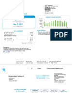 Utility Bill For Usa