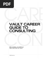 Download The Vault Guide to Consulting by Mahesh Balan SN50823113 doc pdf