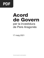 L Acord De Govern Erc Junts
