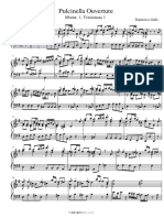 (Free Scores - Com) Stravinsky Igor Pulcinella Ouverture 113963