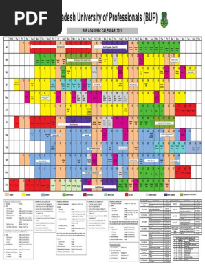 Academic Calendar 2021