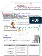 Guía Practica N.2 Problemas de Sustraccion