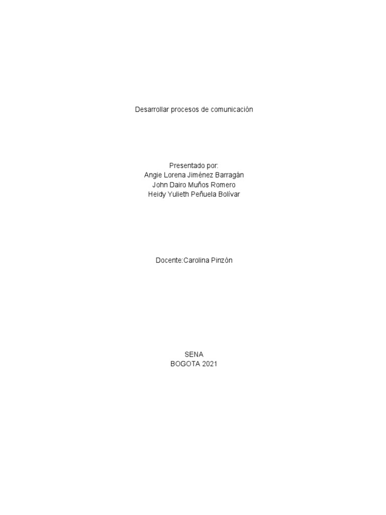 Taller de Comunicación Humana | PDF | Comunicación | Evolución