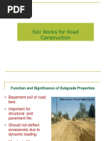 Soil Works For Road Construction