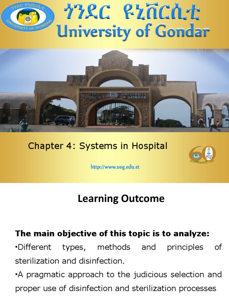 Chapter 4 - Systems in Hospitals | PDF | Sterilization (Microbiology ...