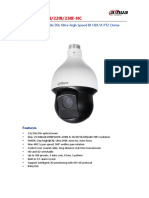 DH-SD59212I/220I/230I-HC: 2Mp 1080P 12x/20x/30x Ultra-High Speed IR HDCVI PTZ Dome Camera