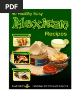 40 Healthy Easy Mexican Recipes Free Ecookbook