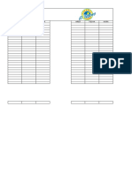 Formato de Control - Actividades de Bioseguridad