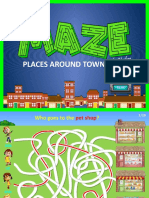 Maze Places Around Town Fun Activities Games Games 87558