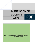 Ficha de Retroalimentacion y Con Registro de Evidencias para El Docente