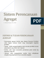 Sistem Perencanaan Agregat