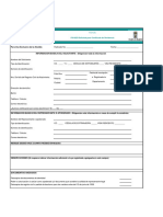 FO-SECI Solicitud para Certificado de Residencia: Formato